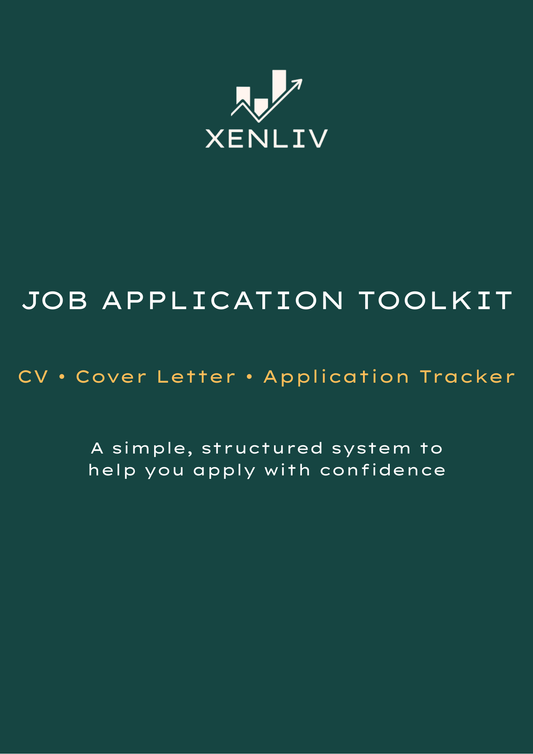 Job Application Toolkit: ATS-Optimized (CV • Cover Letter • Tracker)