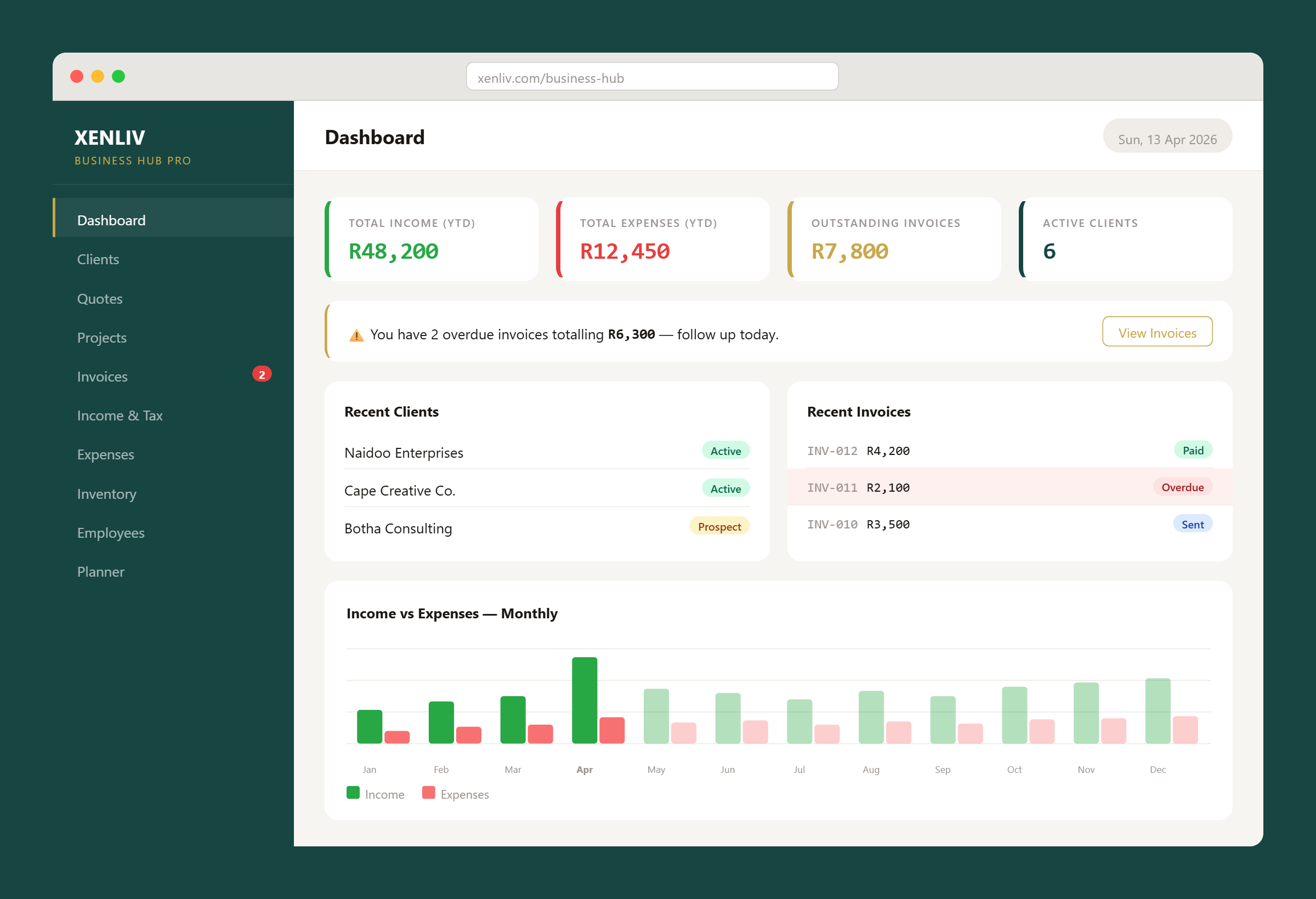 Xenliv Business Hub - PRO